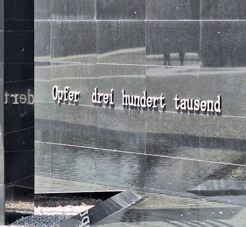 Gedenkstätte für 300000 ermordete Menschen