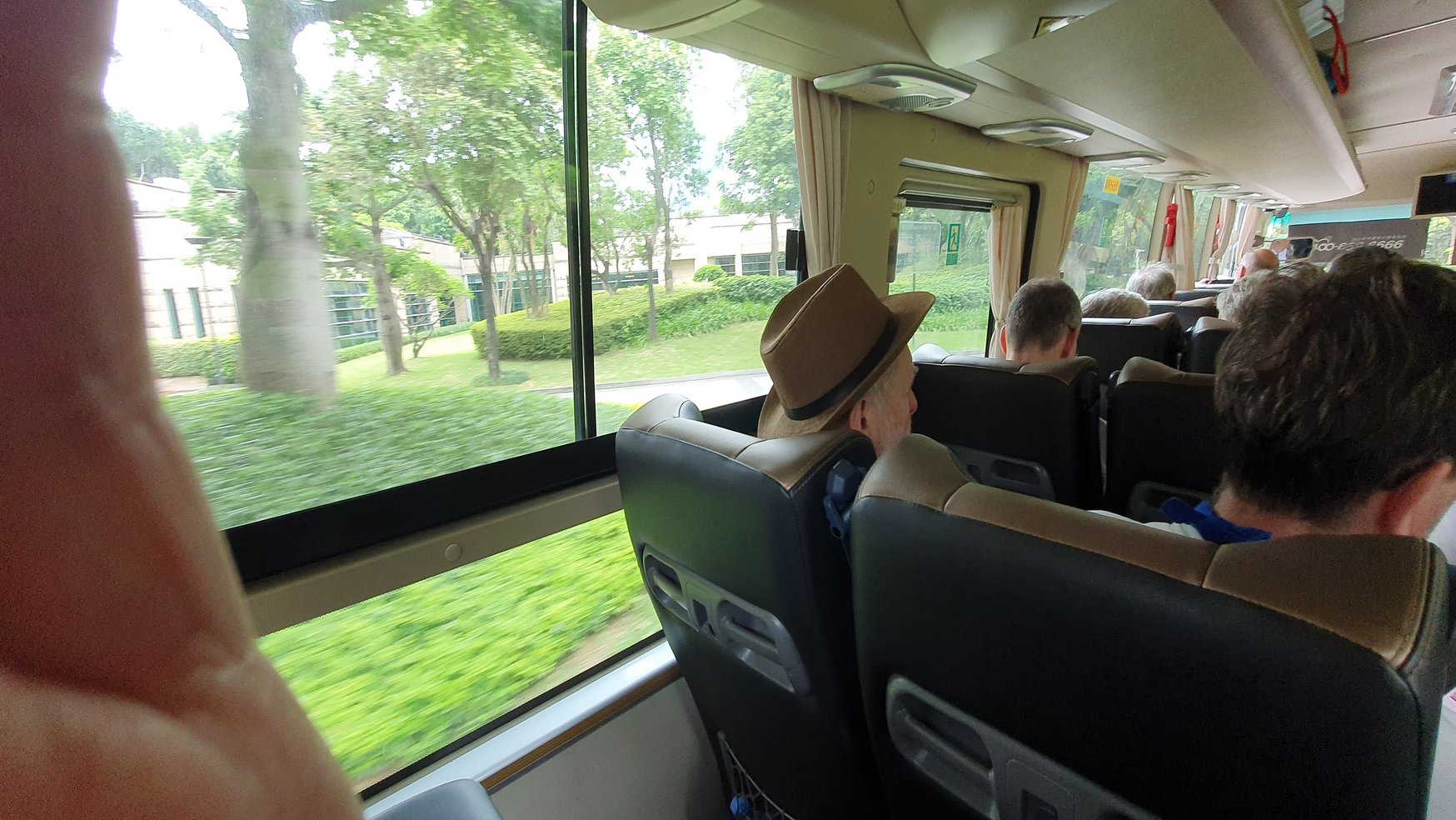 Fahrt zum Mittagessen