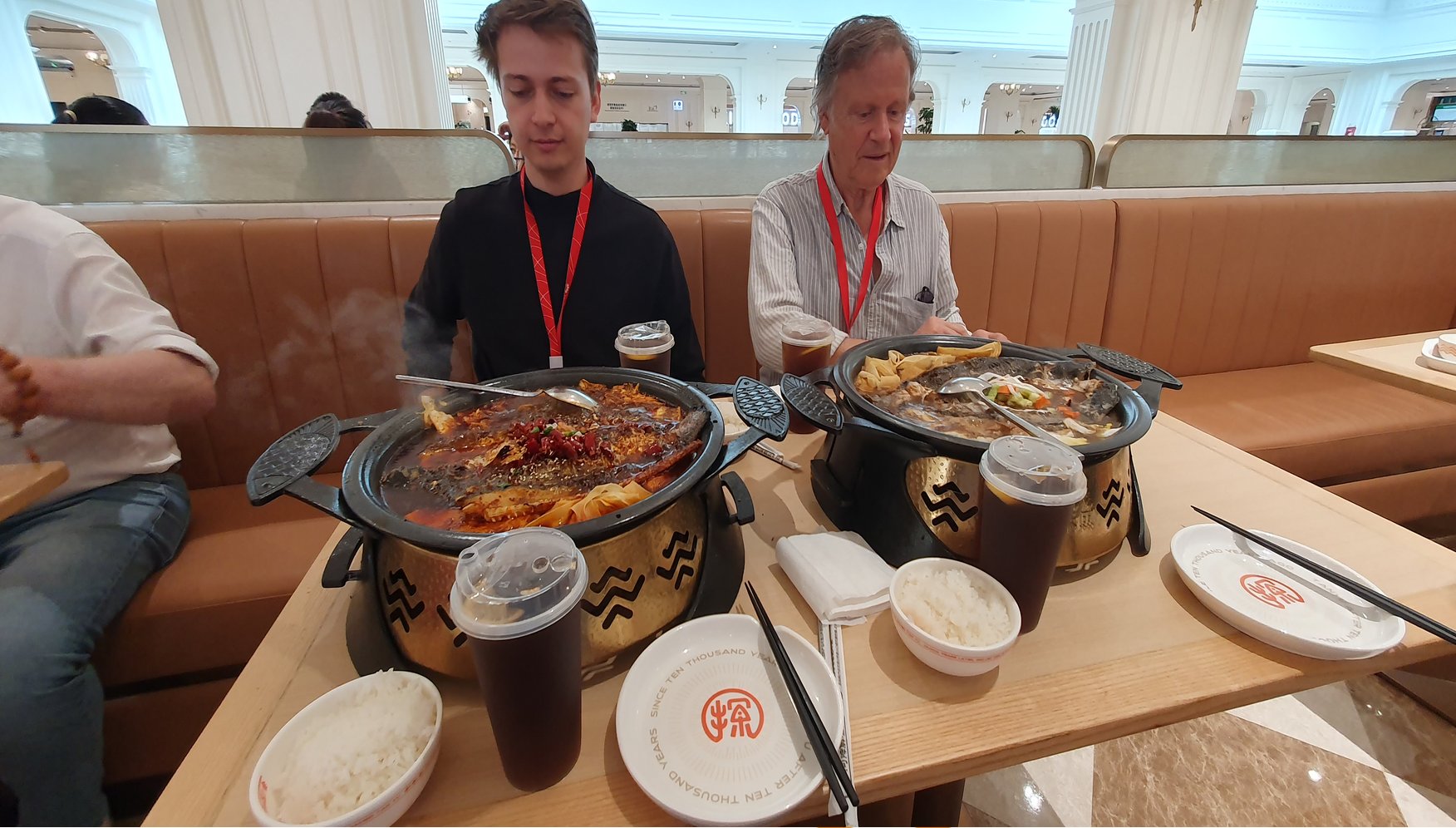 Mittagessen bei Huawei