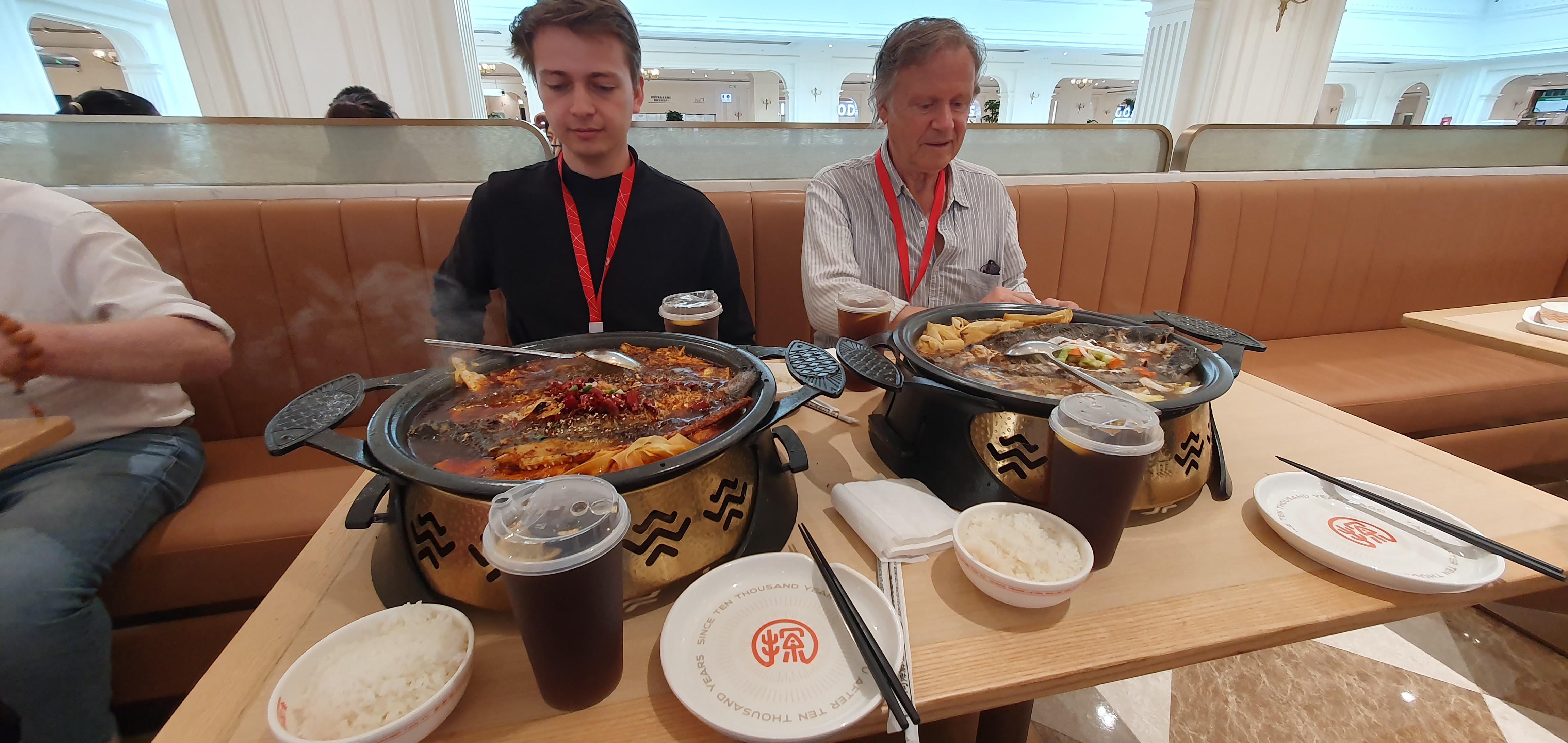 Mittagessen bei Huawei