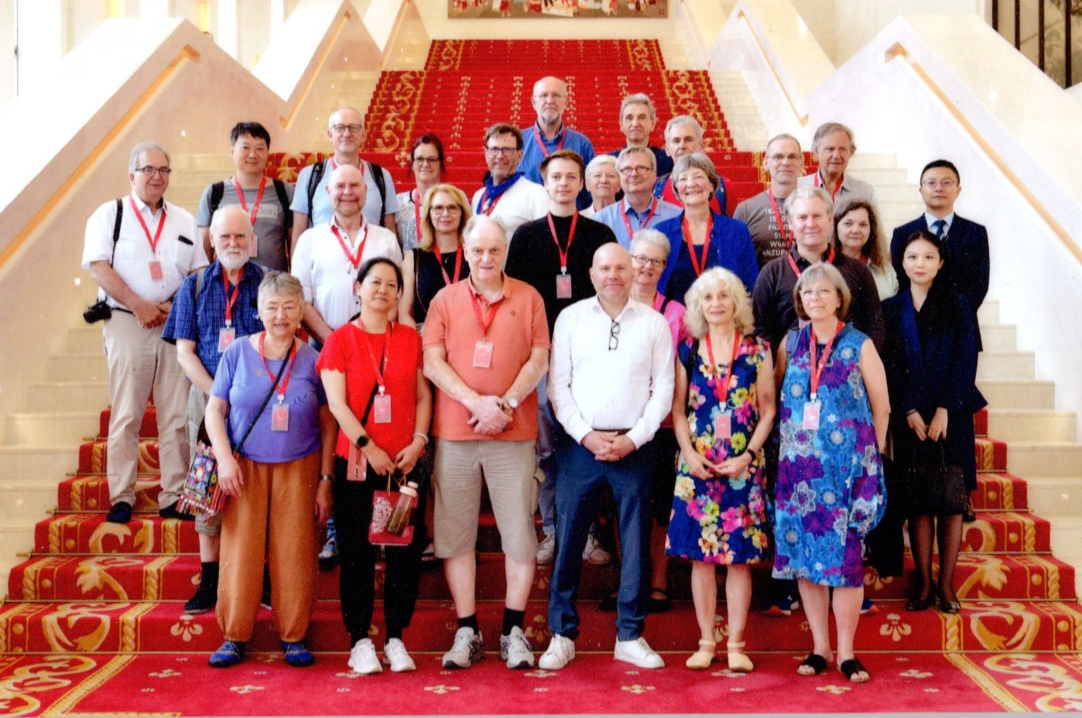 Huawei-Foto vor der Treppe