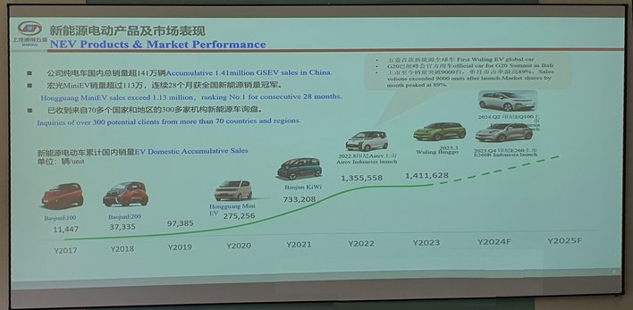 Geschäftsentwicklung Wuling